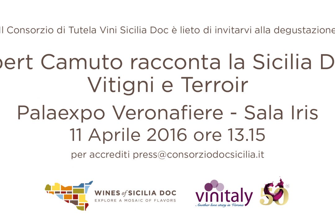 A Vinitaly Sicilia Doc si racconta con un tasting