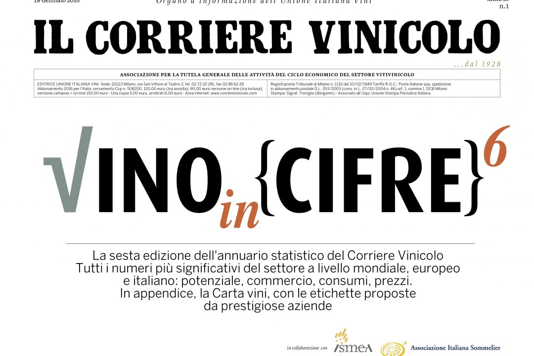 Vino in Cifre 2017 – Schede prodotto